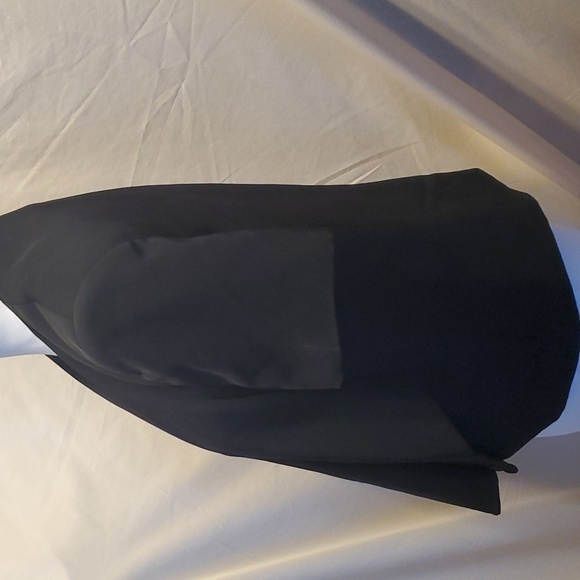 Karl Lagerfeld Bolero Cut Waterfall Jacket SZ SM - Picture 4 of 9